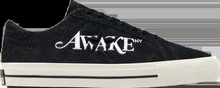 Кроссовки Awake NY x One Star Pro Low 'Black', черный