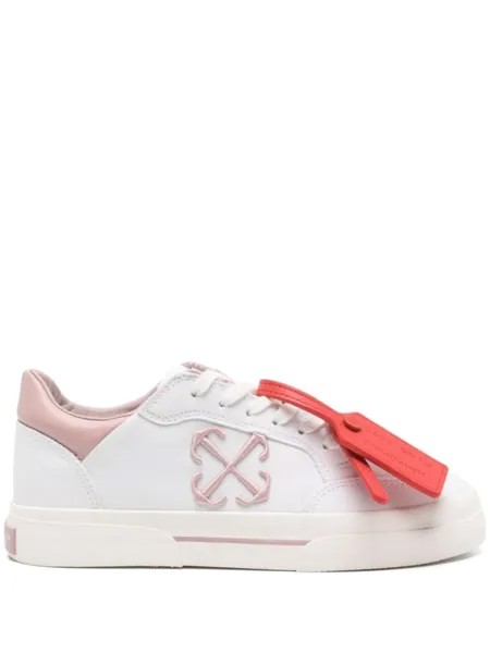 Off-White кеды New Low Vulcanized, белый