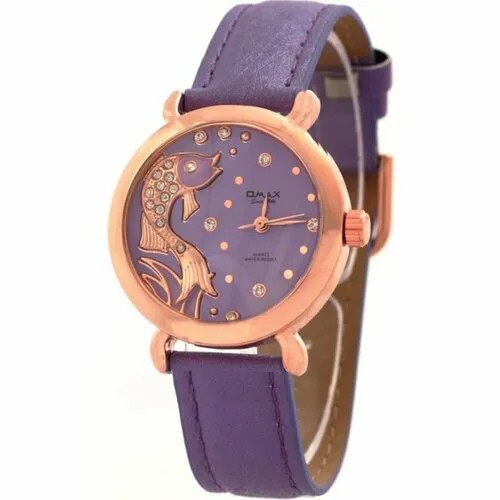 Наручные часы OMAX Quartz, фиолетовый