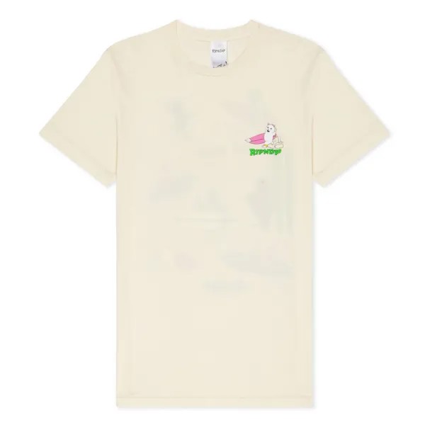 Футболка RIPNDIP Everybody Surfs Tee Natural