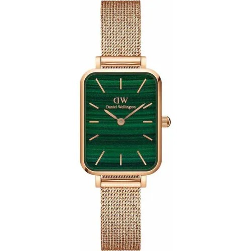 Наручные часы Daniel Wellington, зеленый, золотой
