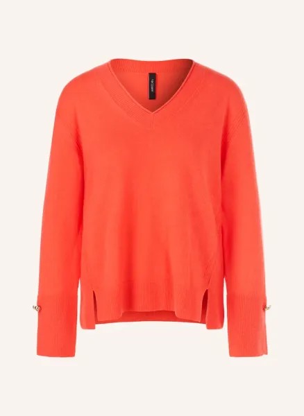 Пуловер Marc Cain, оранжевый