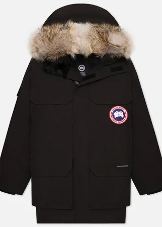 Мужская куртка парка Canada Goose Expedition RF, цвет чёрный, размер XXL