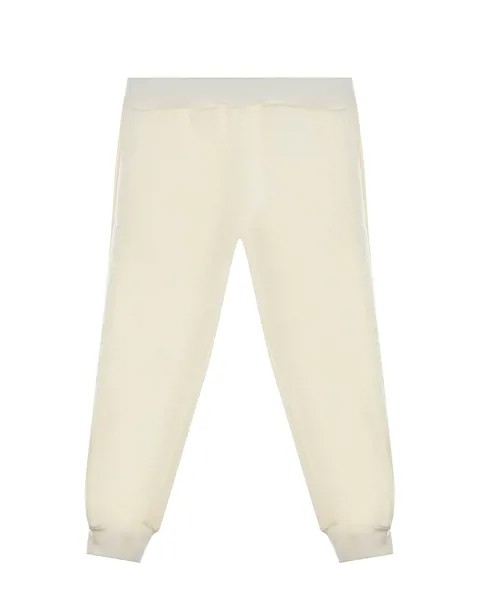 Белые спортивные брюки с лампасами из страз Eirene детские
