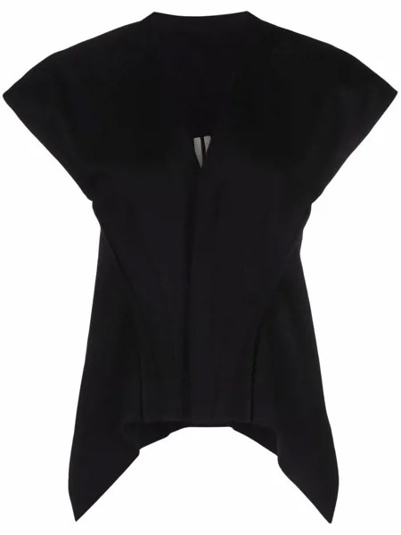 Rick Owens sleeveless V-neck blouse