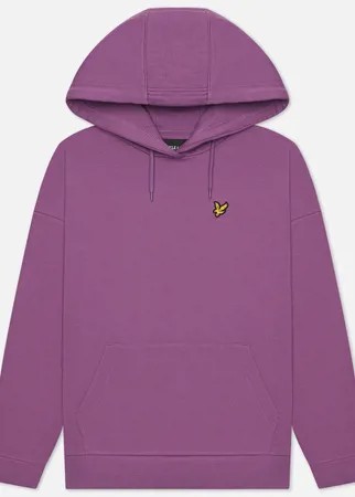 Женская толстовка Lyle & Scott Hoodie, цвет фиолетовый, размер S