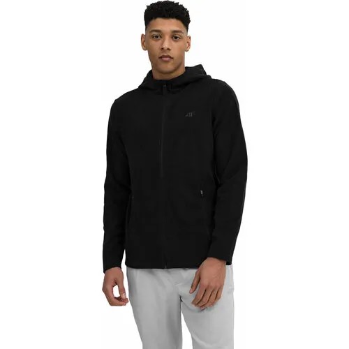 Толстовка 4F FLEECE, размер L, , чёрный