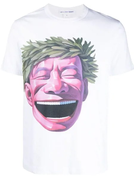 Comme Des Garçons Shirt футболка с принтом