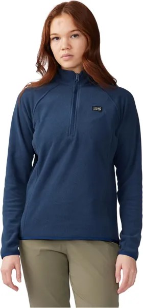 Куртка Mountain Hardwear Microchill1/4 Zip Pullover, цвет Outer Dark Heather