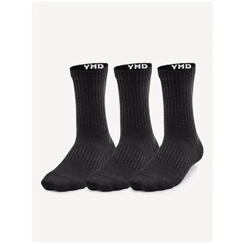 Носки (3 пары) Under Armour UA Youth Core Crew 3pk Дети 1365882-001 YMD