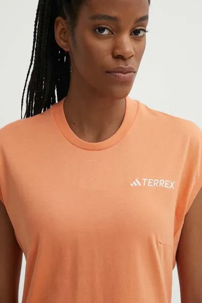 Футболка Xploric Logo adidas Terrex, оранжевый