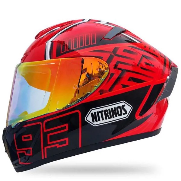 Шлем для мотокросса Red Ant, Женская Защитная шапка для езды на мотоцикле