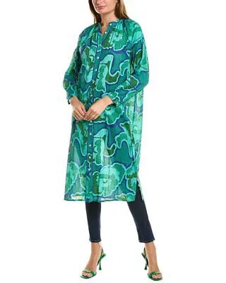 Платье-туника Ros Garden Damasia, женское, зеленое, размер S