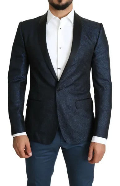DOLCE - GABBANA Блейзер MARTINI Синяя приталенная куртка IT46/ US36/ S Рекомендуемая розничная цена 3000 долларов США