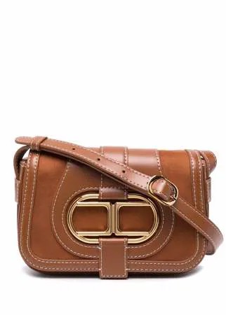 Elisabetta Franchi logo-plaque crossbody bag