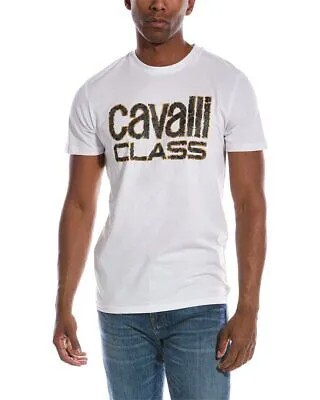 Мужская футболка с рисунком Cavalli Class