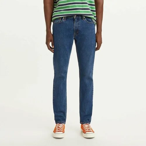Джинсы зауженные Levi's, размер 30-30, синий
