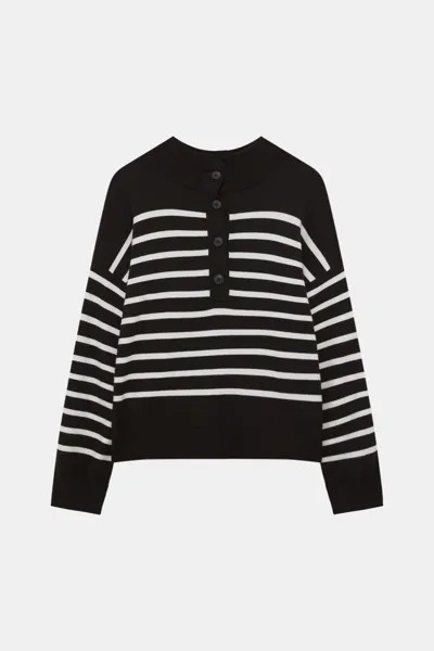 Джемпер женский Pull&Bear PUL550688599 черный S. Доставка из-за рубежа.