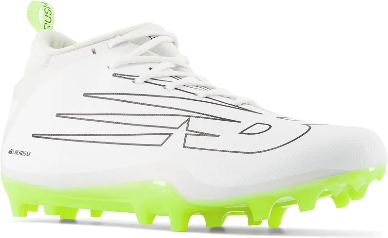 Бутсы Rush V4 Mid New Balance, цвет White/White