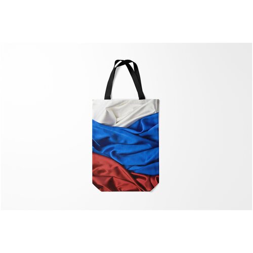 Сумка  шоппер Burnettie повседневная, текстиль, мультиколор