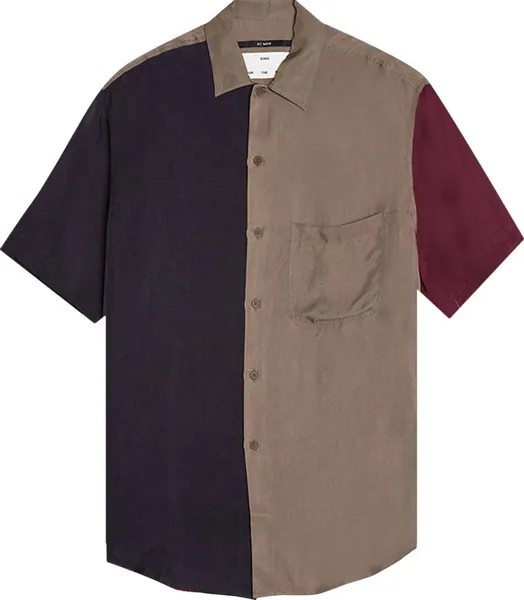 Рубашка Song for the Mute Short-Sleeve Oversized Shirt 'Multicolor', разноцветный