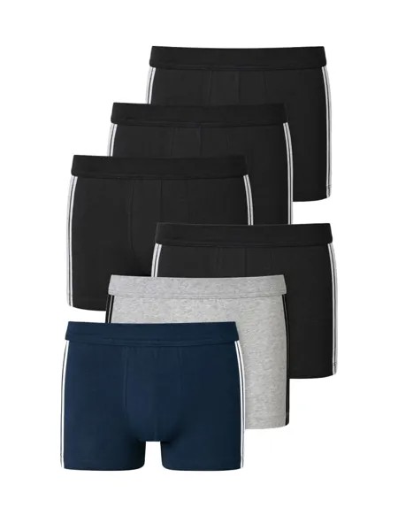 Боксерские трусы Schiesser, цвет schwarz/multicolor