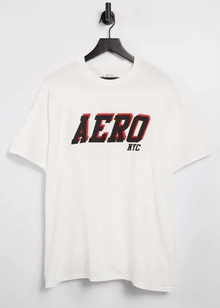 Футболка Aeropostale aero 3-D NYC-Белый