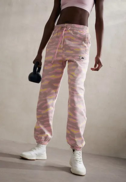 Спортивные брюки Pant adidas by Stella McCartney, цвет new rose/blush yellow/true pink