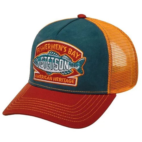 Бейсболка с сеточкой STETSON 7756106 TRUCKER CAP FISHERMENS BAY, размер ONE