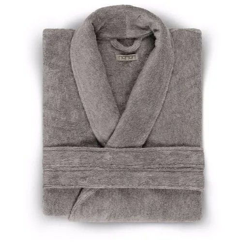 Махровый халат Hamam, ASH, L/XL, 48-52, дымчатый