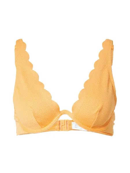 Треугольный топ бикини Hunkemöller, апельсин/абрикос