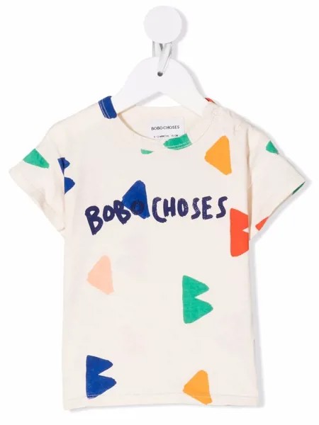 Bobo Choses geometric shapes logo print T-shirt