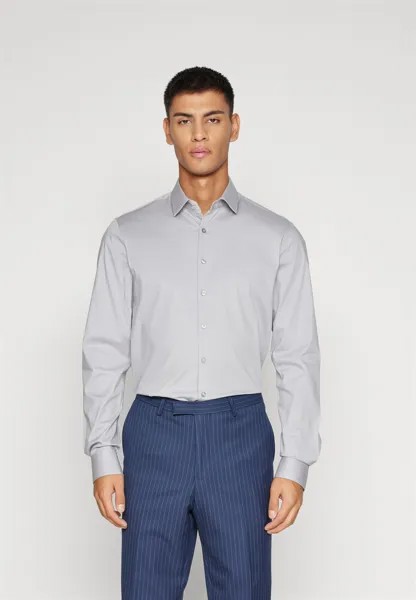 Элегантная рубашка POPLIN STRETCH SLIM Calvin Klein, грязно-серебристый