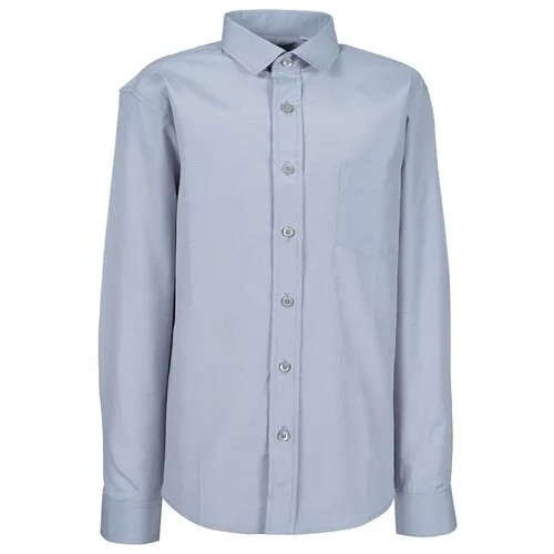 Школьная рубашка Tsarevich, размер 152-158, серый