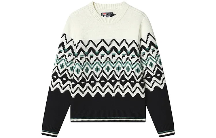 Свитер женский с принтом Allover Fila