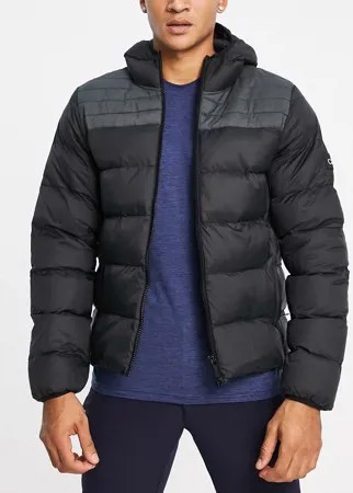 Черная куртка с капюшоном Calvin Klein Golf Voltron – эксклюзивно для ASOS-Черный цвет