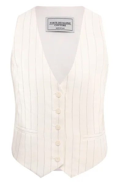 Льняной жилет Forte Dei Marmi Couture