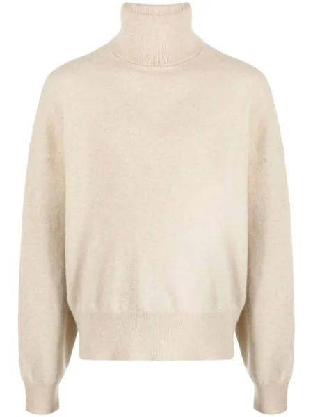 Extreme cashmere джемпер n°204 Jill с высоким воротником, нейтральный цвет