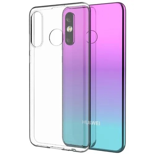 Чехол силиконовый для Huawei P30 Lite прозрачный