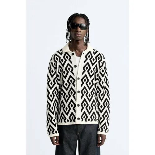 Кардиган Zara, размер M, бежевый