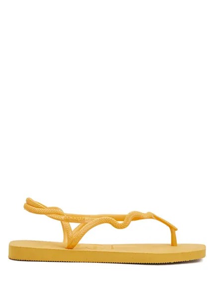 Женские пляжные тапочки Caja Havaianas, желтый