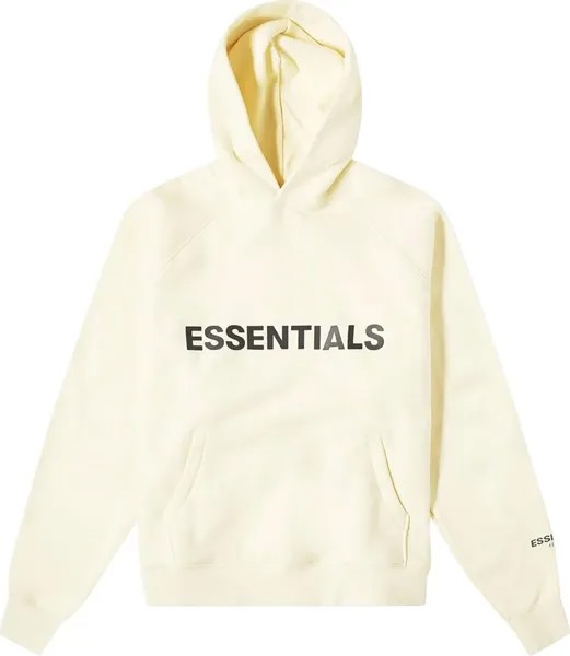 Худи Fear of God Essentials Pullover Hoodie 'Buttercream', кремовый