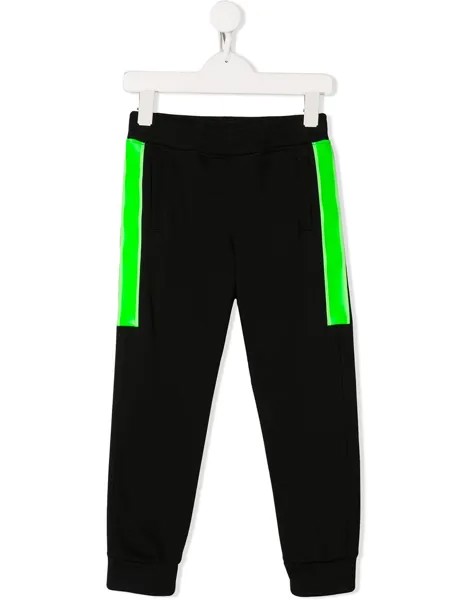 Emporio Armani Kids спортивные брюки в стиле колор-блок