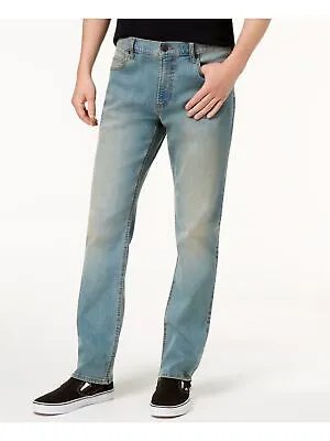 Мужские светло-голубые стрейч-джинсы AMERICAN RAG Slim Fit из стрейч-джинса 34W/32L