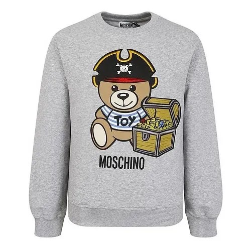 Свитшот MOSCHINO размер 6 (116), серый
