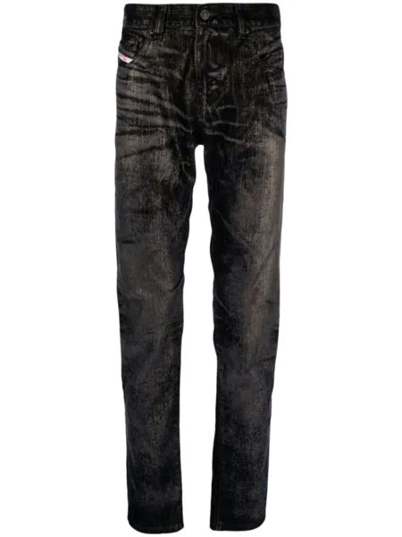 Diesel бархатные джинсы D-Strukt-S3, черный