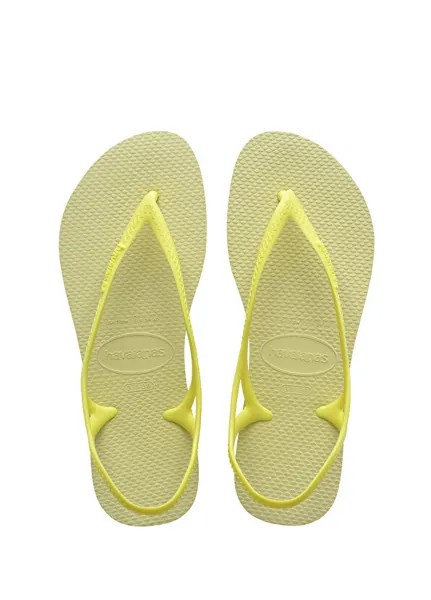 Желтые женские пляжные тапочки sunny ii Havaianas