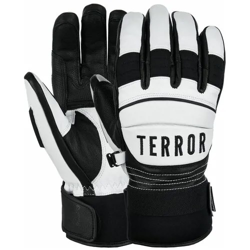 Перчатки Terror, черный, белый