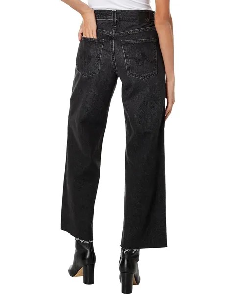 Джинсы AG Jeans Saige Wide Leg Crop in Metropolis, цвет Metropolis