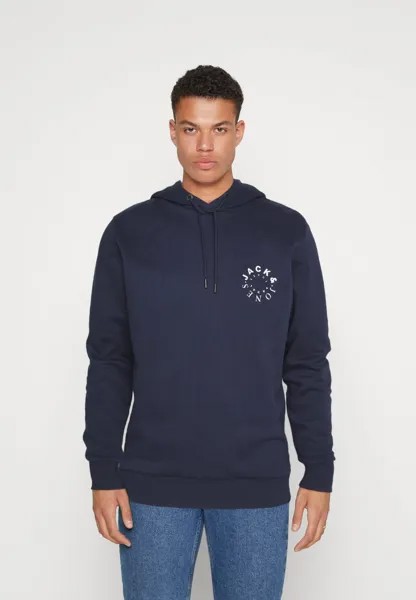 Толстовка JJWARRIOR HOOD Jack & Jones, темно-синий пиджак